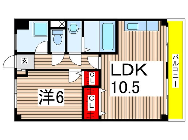 第３籠原ビルの物件間取画像